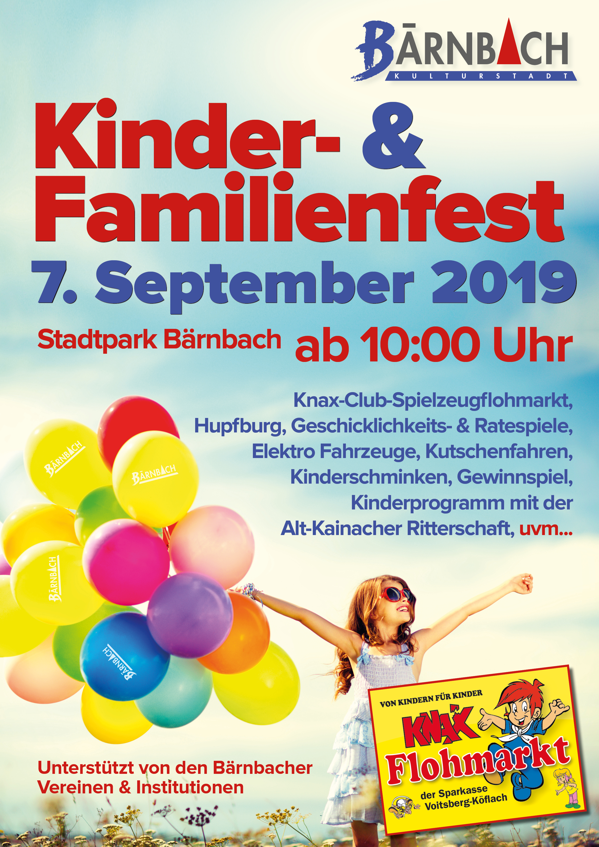 plakat kinder und familienfest 2019